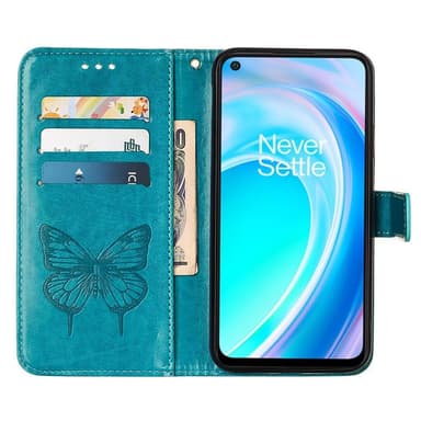 SKALO OnePlus Nord CE 2 Lite 5G Mandala Plånboksfodral - Blå