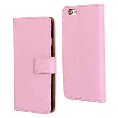 SKALO iPhone 6/6S Plus Plånboksfodral Äkta Skinn - Brun