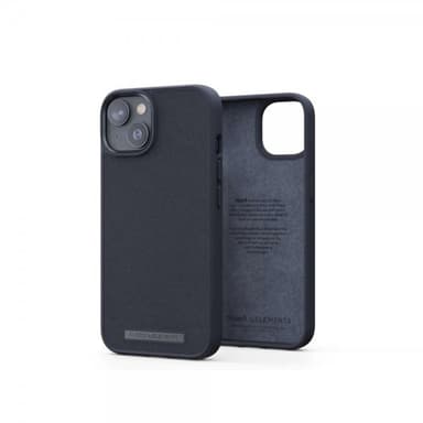 Njord by Elements iPhone 14 Skal Genuine Leather Case Svart
