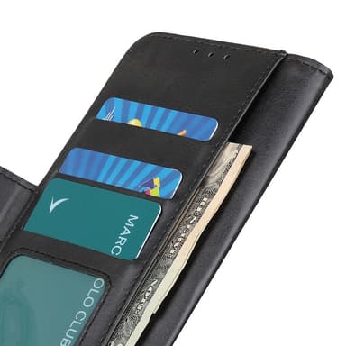 SKALO Nothing Phone (1) Premium Plånboksfodral - Svart