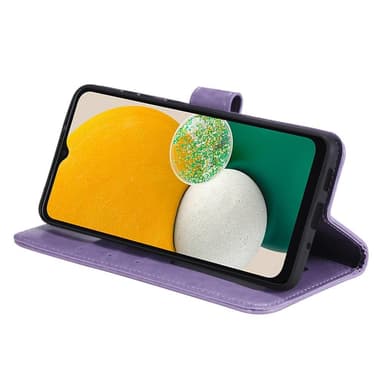 SKALO Samsung A13 4G Mandala Plånboksfodral - Lila