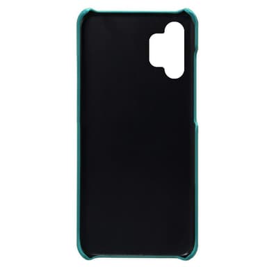 SKALO Samsung A13 4G PU-Läder Korthållare Skal - Turkos