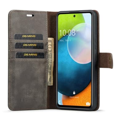 DG MING Samsung A53 5G 2-i-1 Magnet Plånboksfodral - Grå