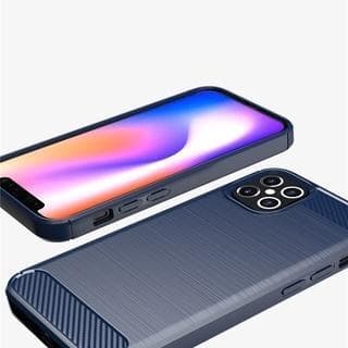 SKALO iPhone 12 Mini Armor Carbon Stöttåligt TPU-skal - Grå