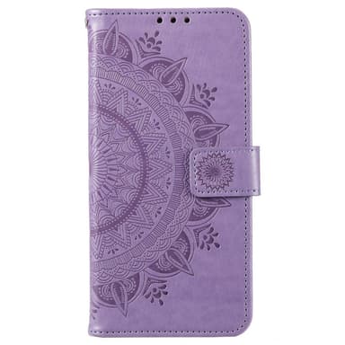 SKALO Motorola Moto G22 Mandala Plånboksfodral - Lila