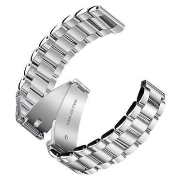 SKALO Länkarmband till Samsung Watch Active2 40mm - Silver