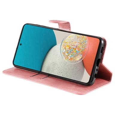 SKALO Samsung A53 5G Klassiskt Plånboksfodral - Rosa