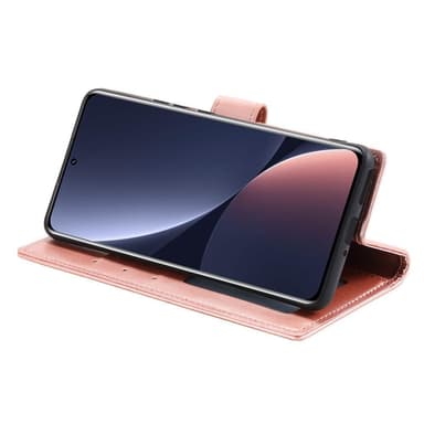 SKALO Xiaomi 12 Mandala Plånboksfodral - Roséguld