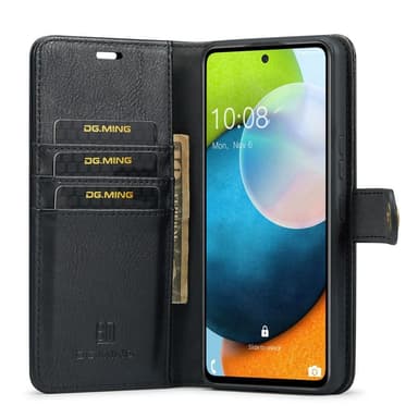 DG MING Samsung A53 5G 2-i-1 Magnet Plånboksfodral - Svart