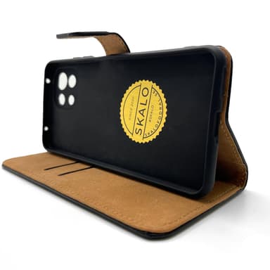 SKALO Xiaomi Mi 11 Lite Plånboksfodral Äkta Skinn - Ljusrosa