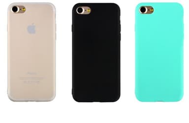 SKALO iPhone 7/8 Ultratunn TPU-Skal - Turkos