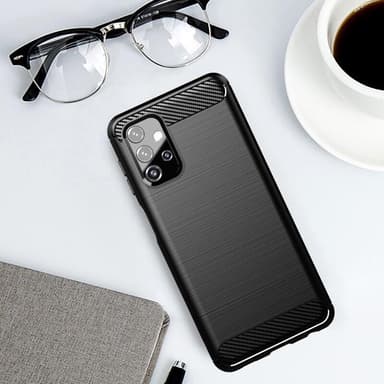 SKALO Samsung A32 5G Armor Carbon Stöttåligt TPU-skal - Grå