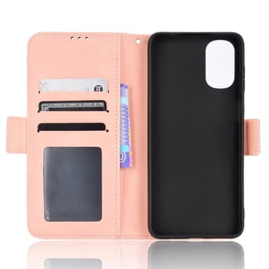 SKALO Motorola Moto G22 6-FACK Plånboksfodral - Rosa
