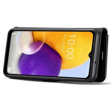 DG MING Samsung A13 4G 2-i-1 Magnet Plånboksfodral - Svart