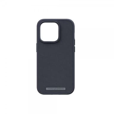 Njord by Elements iPhone 14 Pro Skal Genuine Leather Case Svart