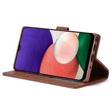 SKALO Samsung A13 4G LC.IMEEKE Plånboksfodral i PU-Läder - Svart
