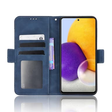 SKALO Samsung A53 5G 6-FACK Plånboksfodral - Blå