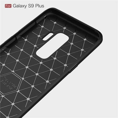 SKALO Samsung S9 Plus Armor Carbon Stöttåligt TPU-skal - Grå