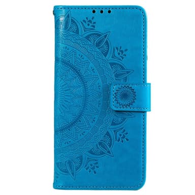 SKALO Xiaomi Redmi 10C Mandala Plånboksfodral - Blå