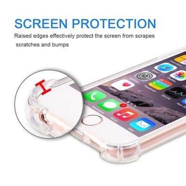 SKALO iPhone 6/6S Extra strong TPU-skal
