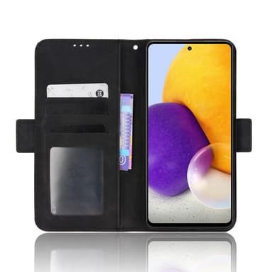 SKALO Samsung A53 5G 6-FACK Plånboksfodral - Svart