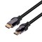 NÖRDIC 10m kabel HDMI 2.0 High Speed with Ethernet 18Gbps 4Kx2K 60Hz UHD stöd för Dynamic HDR Dolby® Vision eARC Game Mode VVR