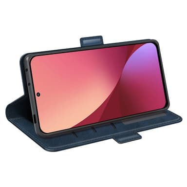 SKALO Xiaomi 12 Pro Premium Plånboksfodral - Blå