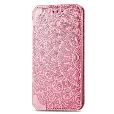 SKALO Samsung A13 4G Mandala Slim Plånboksfodral - Rosa