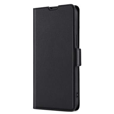 SKALO Samsung A13 4G Ultratunn Premium Plånboksfodral - Svart