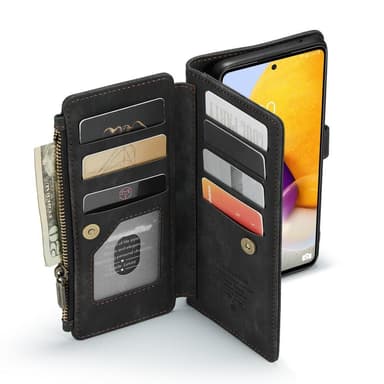 CaseMe Samsung A13 4G CaseMe Big Wallet Plånboksfodral - Svart