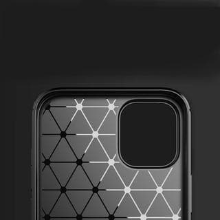 SKALO iPhone 12 Mini Armor Carbon Stöttåligt TPU-skal - Grå