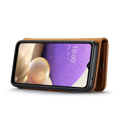 DG MING Samsung A33 5G 2-i-1 Magnet Plånboksfodral - Brun