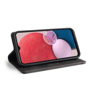 SKALO Samsung A13 4G GQ.UTROBE Plånboksfodral i PU-Läder - Svart