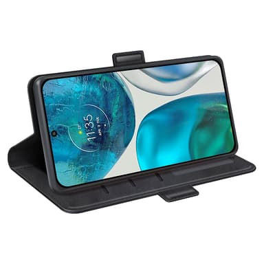 SKALO Motorola Moto G52 Premium Plånboksfodral - Svart