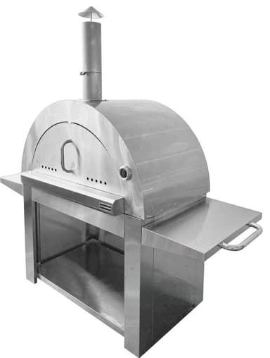Myoutdoorkitchen - Vedeldad pizzaugn - Chicago (Rostfri)
