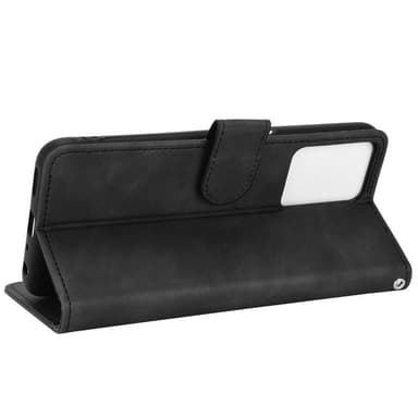 SKALO OnePlus Nord CE 2 Lite 5G Matt PU-Läder Plånboksfodral - Svart