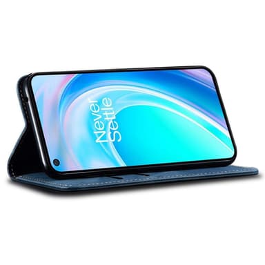 SKALO OnePlus Nord CE 2 Lite 5G Jeans Plånboksfodral - Blå