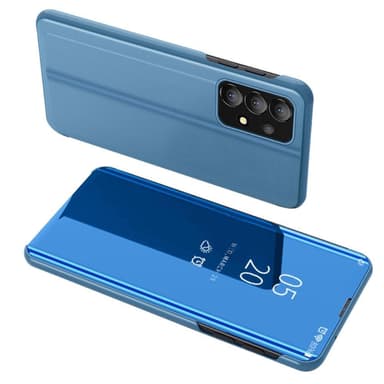 SKALO Samsung A13 4G Clear View Spegel fodral - Blå