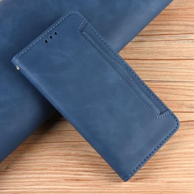 SKALO Xiaomi Redmi 10C 6-FACK Plånboksfodral - Blå
