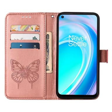 SKALO OnePlus Nord CE 2 Lite 5G Mandala Plånboksfodral - Roséguld
