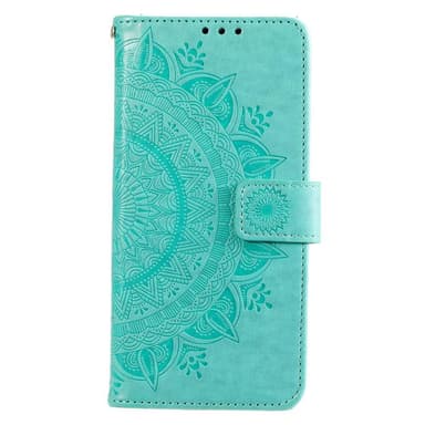SKALO Xiaomi Redmi 10C Mandala Plånboksfodral - Turkos
