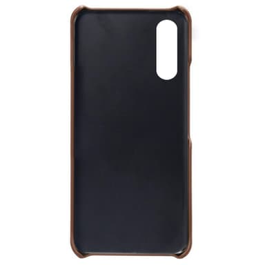 SKALO Sony Xperia 10 IV PU-Läder Korthållare Skal - Brun