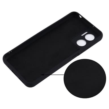 SKALO Xiaomi Redmi 10 5G Ultratunn TPU-Skal - Svart