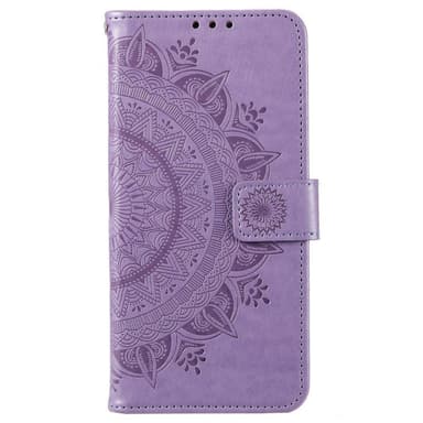 SKALO Xiaomi Redmi 10C Mandala Plånboksfodral - Lila