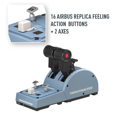 Thrustmaster TCA Captain flygkontrollpaket (Airbus Edition)