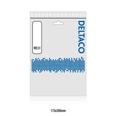 deltaco Modular cable, 6P4C(RJ11) to 6P4C(RJ11), 10m, white