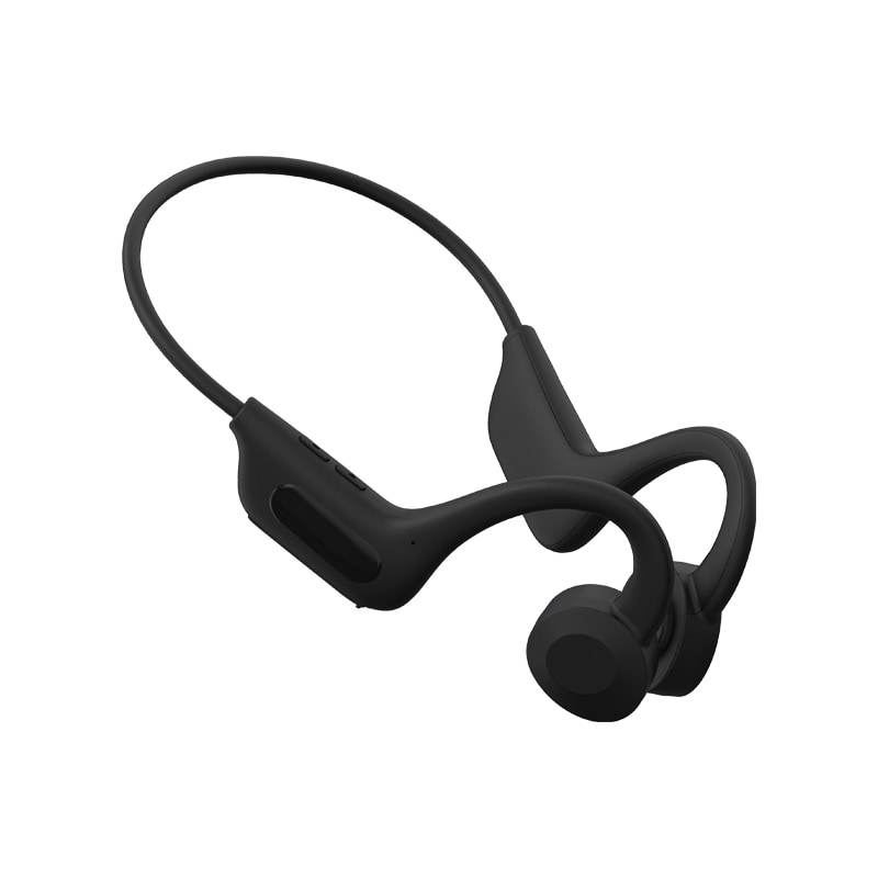 Trådlösa sporthörlurar Bluetooth 5.1 Svart