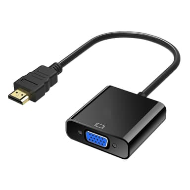 Adapter Adaptateur VGA vers HDMI avec Audio, VGA HDMI