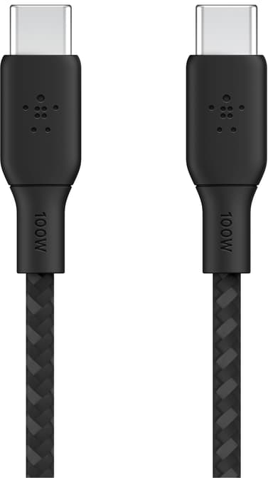 Belkin USB-C till USB-C 2.0-kabel (svart)