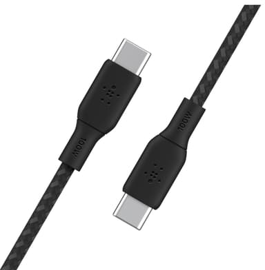Belkin USB-C till USB-C 2.0-kabel (svart)